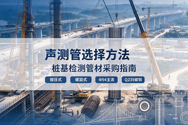 海晏声测管选型标准