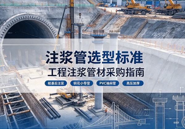 海晏注浆管选型标准